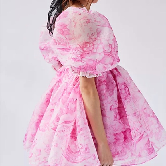 Selkie Pink Floral Long Sleeve Dress - Picture 8 of 8